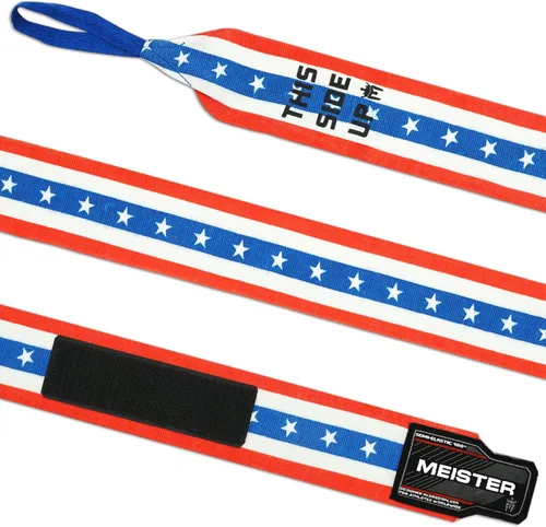Vista 2 de Vendas para mano semielásticas de 180 pulgadas Meister Adult, vendas para MMA (artes marciales mixtas) y boxeo (par) todos