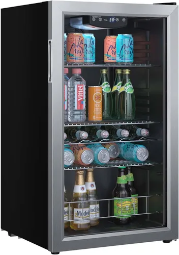 Vista 11 de EdgeStar BWC71 - Centro de bebidas Extreme Cool de 18 pulgadas de ancho con capacidad para 52 latas, acero inoxidable