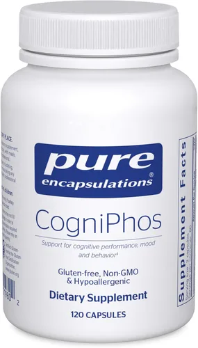 Vista 8 de Pure Encapsulations CogniPhos - Acetyl-L-Carnitine Supplement with Cognizin Citicoline & Phosphatidylserine - Supports Memory & Positive Mindset