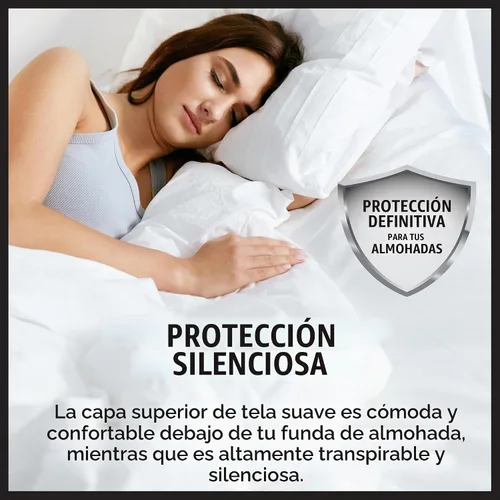 Vista 4 de Protect-A-Bed AllerZip - Protectores de almohada impermeables, estándar (paquete de 2)