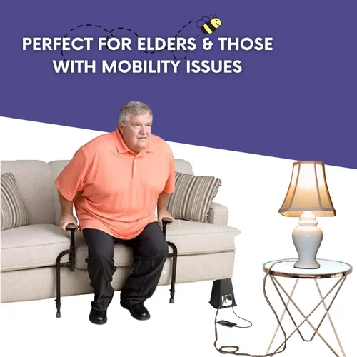 Vista 4 de Bee Neat Elevadores de cama de 7.25 pulgadas para dormitorios universitarios – Elevadores de muebles para camas, mesas, sillas y patas de sofá