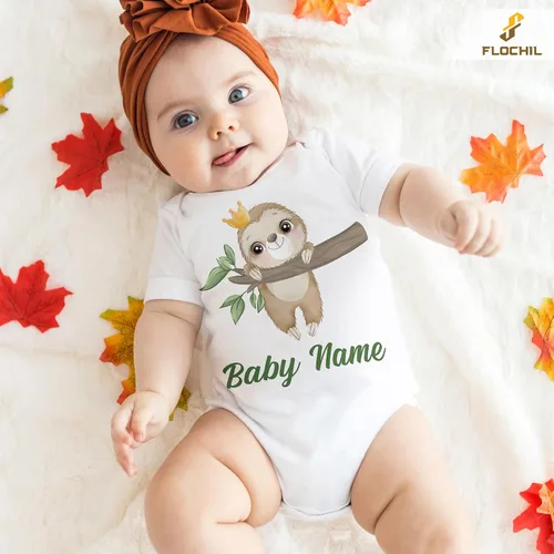 Vista 5 de FLOCHIL Mameluco de bebé personalizado, mameluco personalizado para recién nacido, bebés, el mejor regalo para niños, mameluco recién nacido