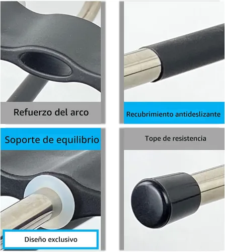 Vista 5 de Perchas mágicas para pantalones que ahorran espacio, paquete de 2 para armario, múltiples capas, multifuncional, organizador para pantalones