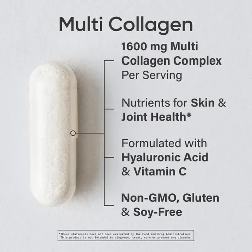 Vista 2 de Sports Research® Paquete de suplementos para mujer, biotina vegana de 10,000 mcg con aceite de coco, péptidos de colágeno hidrolizados con ácido