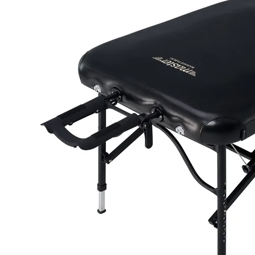 Vista 5 de Master Massage Stratomaster Mesa de masaje portátil ultraligera, negra, 30 pulgadas