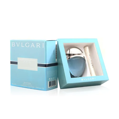Vista 5 de Bvlgari BLV II Eau de Parfum en espray para mujer con bolsa de satén, 0.84 onzas líquidas