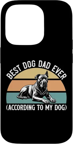 Vista 17 de Cane Corso Mastiff, Best Dog Dad Ever According to My Dog Case for iPhone 17