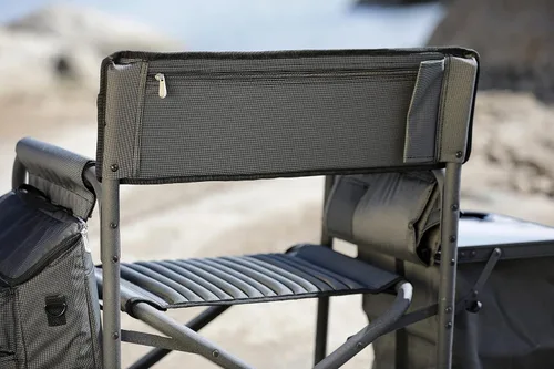 Vista 4 de Picnic Time Fusion – Silla plegable, Gris/Negro