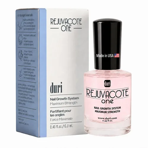 Vista 9 de Duri Rejuvacote - 1 sistema de crecimiento de uñas + paquete de esmalte de uñas 791 Berry Margarita Neon Purple – Fortalecedor de uñas y dúo