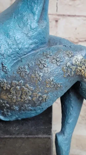 Vista 7 de EUROPEAN BRONZE Abstracto Bronce Sólido*Bailarín*Escultura Francés Milo Medio Siglo Modernista Venta Brillante Hot Cast Hecho A Mano Arte Noveau