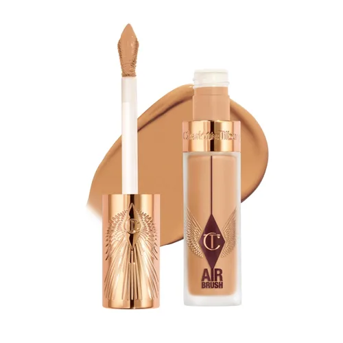 Vista 37 de Charlotte Tilbury AIRbrush Corrector de desenfoque impecable – Corrector para ojeras, manchas y más – Hidratante, cobertura completa con un acabado