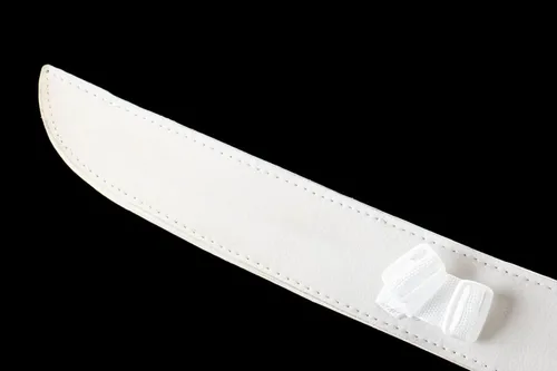 Vista 8 de Espada japonesa de anime, katana samurái de acero al carbono 1045 forjada a mano, espada japonesa hecha a mano de espiga completa, katana práctica