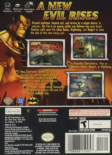 Vista 2 de Batman Rise of Sin Tzu