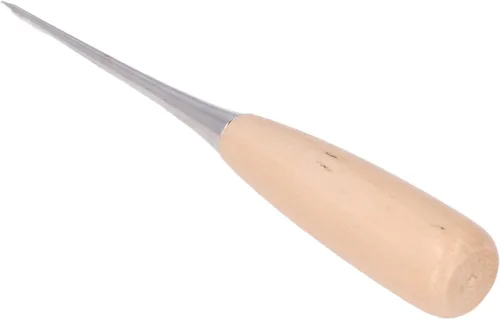 Vista 8 de Punzón de cuero para bricolaje, 3 piezas de punzón de cuero con mango de madera, juego de herramientas de perforación de cuero para reparar