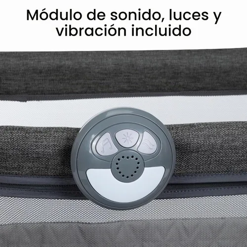 Vista 4 de Safety 1st Moisés para dormir y jugar, se convierte fácilmente de moisés a patio de juegos, nuez ahumada