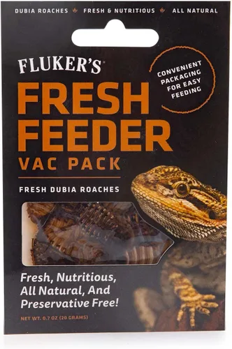 Vista 11 de Fluker's Fresh Feeder Vac Pack Grillos, totalmente naturales y sin conservantes, ideal para reptiles, pájaros o animales pequeños, 0.7 onzas