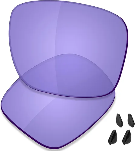 Vista 11 de SAUCER Lentes y almohadillas de nariz de repuesto prémium para Oakley Drop Point OO9367 Protección UV400, antiarañazos, ajuste preciso polarizado