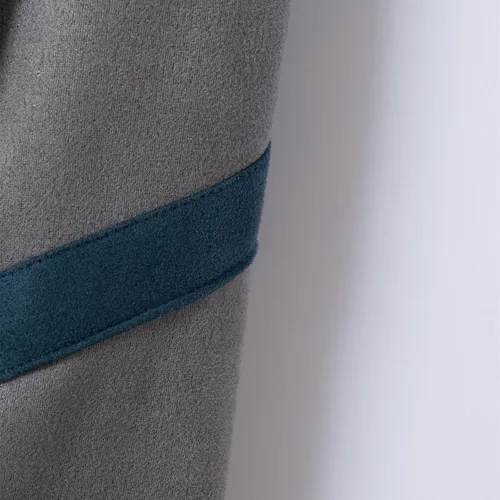 Vista 7 de Mens Outfit Long Sleeve Jackets Coat for Man Neck Color Block Hooded Winter Fall Outfit 2024 Y2K