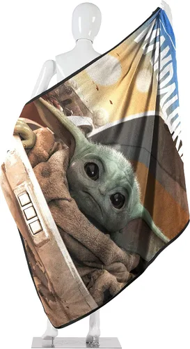 Vista 4 de Star Wars, Disney, The Force Awakens - Manta Micro Raschel, 46 x 60 pulgadas, multicolor