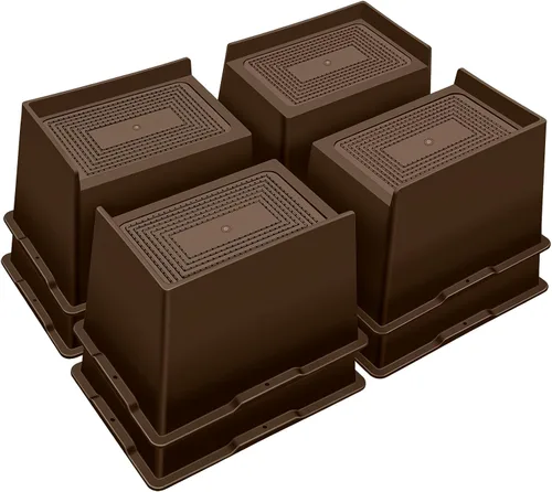 Vista 17 de ANNKUT Elevadores de cama de 2 pulgadas, resistentes, elevadores de sofá de gran tamaño, elevadores de muebles extra anchos para sofá, mesa