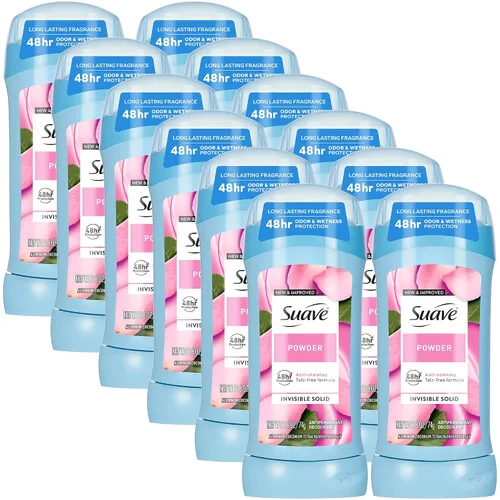Vista 7 de Suave Desodorante 2.6 onzas 24 horas fresco invisible sólido (2.6 fl oz) (paquete de 2)