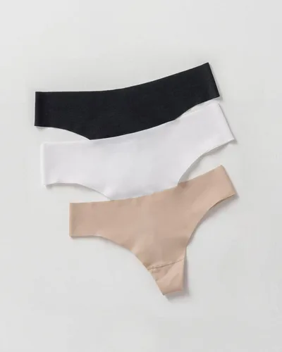 Vista 4 de Leonisa Tanga sin costuras para mujer - Ropa interior no visible