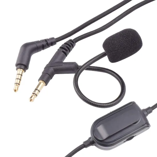 Vista 2 de Alitutumao Cable de repuesto Astro A40, cable de auriculares A10 con control de volumen compatible con auriculares Astro A40TR/A40/A10 A30 A50