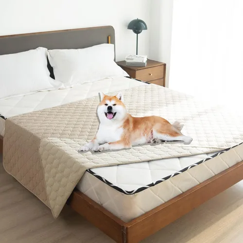 Vista 3 de gogobunny Funda de cama 100% impermeable de doble cara para perro, manta para mascotas, sofá, protector de muebles para cachorros, perros grandes