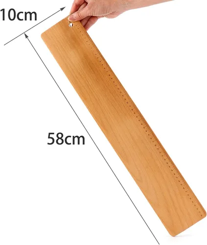 Vista 5 de Baguette Transfer Peel - Utensilios de cocina de madera para hacer pan, herramienta de cocina, placa de transferencia, bandeja móvil, tabla