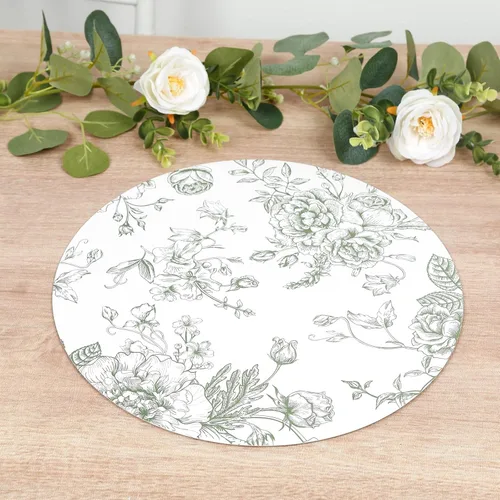 Vista 36 de Efavormart - Paquete de 50 platos redondos de bagazo biodegradables blancos de 7 pulgadas, compostables, ecológicos, desechables, aperitivos, Tipo 17