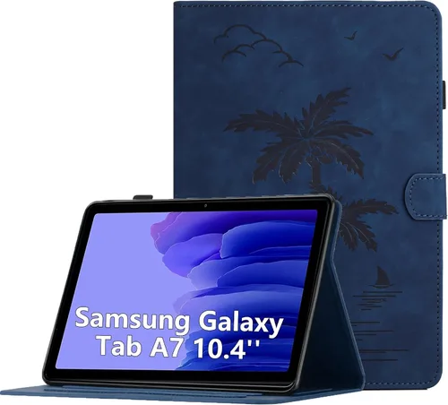 Vista 13 de Funda para Samsung Galaxy Tab S5e de 10.5 pulgadas 2019 modelo (SM-T720/T725/T727) - Funda protectora de piel sintética con bolsillo y función atril