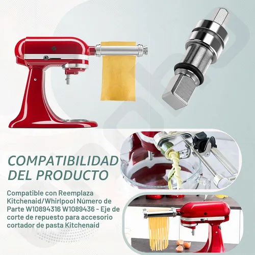 Vista 5 de Ohoho Acoplador de eje de cizalla para pasta para batidora de pie KitchenAid