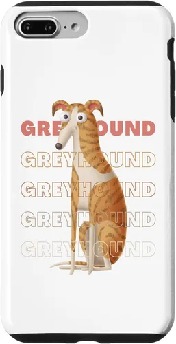 Vista 12 de Greyhound Big Eyes Funny Cartoon Sighthound Lover Design Case for iPhone 17