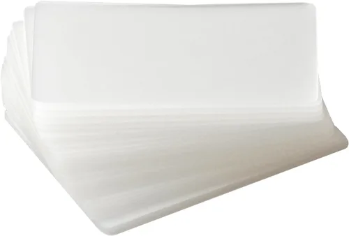 Vista 4 de Cantidad 500 Hot 7 Mil Wallet Photo Laminating Pouches 2-3/4 x 3-3/4 Clear Oregon Lamination, Heat For Clear Glossy Finish as Large as 2-1/2 x