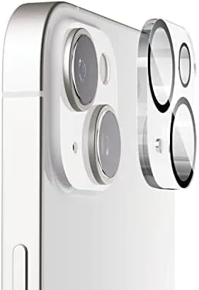 Vista 9 de elago Vidrio templado + protector de lente de cámara compatible con iPhone 14 Pro / 14 Pro Max, dureza 9H, antihuellas, inastillable, protección