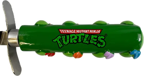 Vista 4 de Teenage Mutant Ninja Cortador de pizza de tortugas Cortador de pizza TMNT Cortador de rueda de pizza TMNT Suministros de fiesta de pizza TMNT