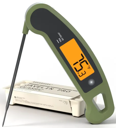 Vista 10 de Lavatools Javelin® PRO Classic Termómetro digital profesional de lectura instantánea de 2 segundos para parrilla y cocina, pantalla retroiluminada