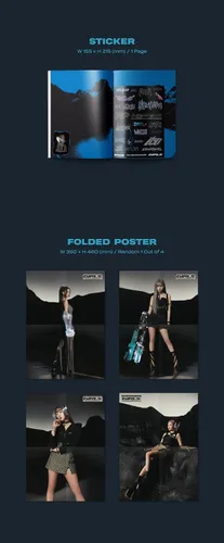 Vista 4 de Dreamus KPOP MARKET Display Album Black 203 x 267 x 6 mm