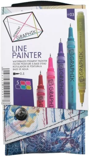 Vista 4 de Graphik Line Painter Dedos