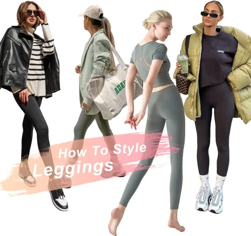Vista 2 de GROTEEN Leggings con forro polar para mujer, cintura alta, control de abdomen, sin costuras, pantalones de yoga térmicos, para entrenamiento