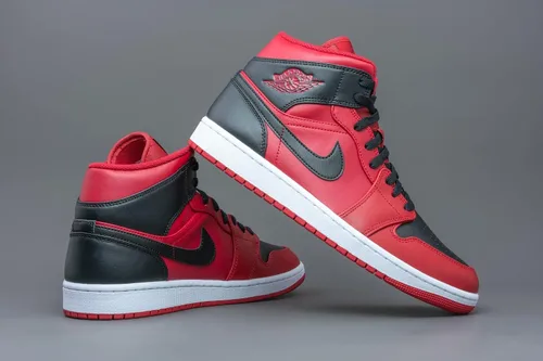 Vista 3 de Nike Men's Air Jordan 1 Mid Sneaker