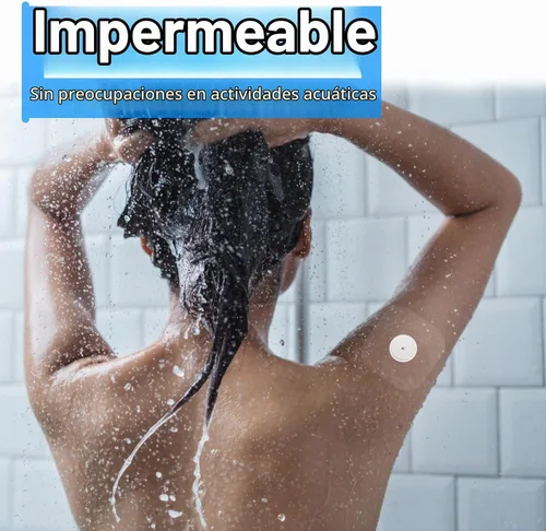 Vista 4 de Adhesivo impermeable para cubiertas de sensor Freestyle Libre 2/3 - 50 piezas impermeables para Freestyle Libre3/2 CGM parches adhesivos