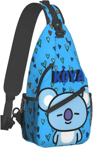 Vista 2 de SSNDFVY Bolso bandolera de gran capacidad para mujeres y hombres, bolso cruzado, bolso de hombro, bolsas de pecho para viajes, senderismo, gimnasio