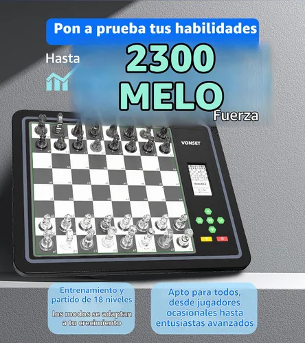 Vista 3 de Tablero de ajedrez electrónico L6 con luces LED Pantalla de tinta