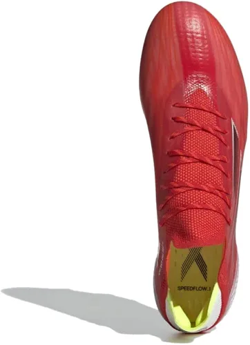 Vista 3 de adidas Tacos de fútbol X SpeedFlow1 FG para hombre RojoCore BlackSolar Red