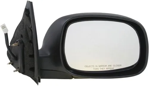 Vista 80 de TRQ Cubierta cromada del espejo manual del lado del pasajero, acabado liso para Volvo VNL 2004-2014