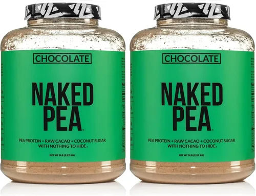 Vista 10 de NAKED Aislado de proteína de guisante de chocolate de granjas norteamericanas, solo 3 ingredientes, proteína vegana de chocolate, certificado NSF