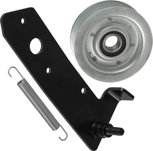 Vista 7 de Caltric Brazo y polea del actuador de freno de cubierta compatibles con John Deere 17.542HS D105 D110 D120 D125