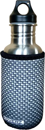 Vista 34 de Funda de neopreno para botella de agua Koverz, funda de neopreno, se ajusta a botellas de agua de 24-30 oz, lavable y reutilizable, tamaño grande