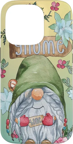 Vista 17 de Funny Gnome Home Graphic for Women and Garden Mom Spring Case for iPhone 17